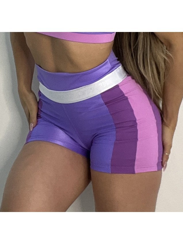 Conjunto Top + Short Lumina Lavanda